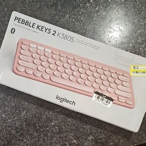 Logitech K380S Pink Wireless Keyboard